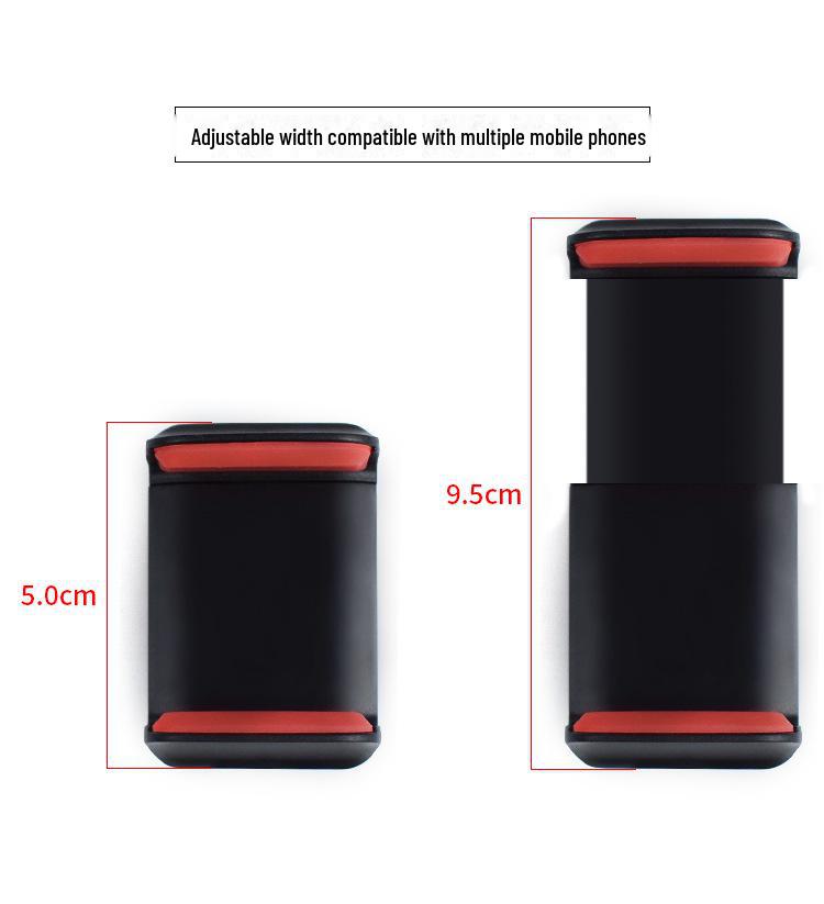 

Кріплення на присосці для автомобільної навігації та телефону Single chuck black red чорний/червоний