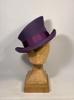 Women Men Asymmetric Top Wool Fedora Hat Magician Steampunk Cosplay Punk Party Caps Retro Fashion Ribbon Top Hat Dropshipping