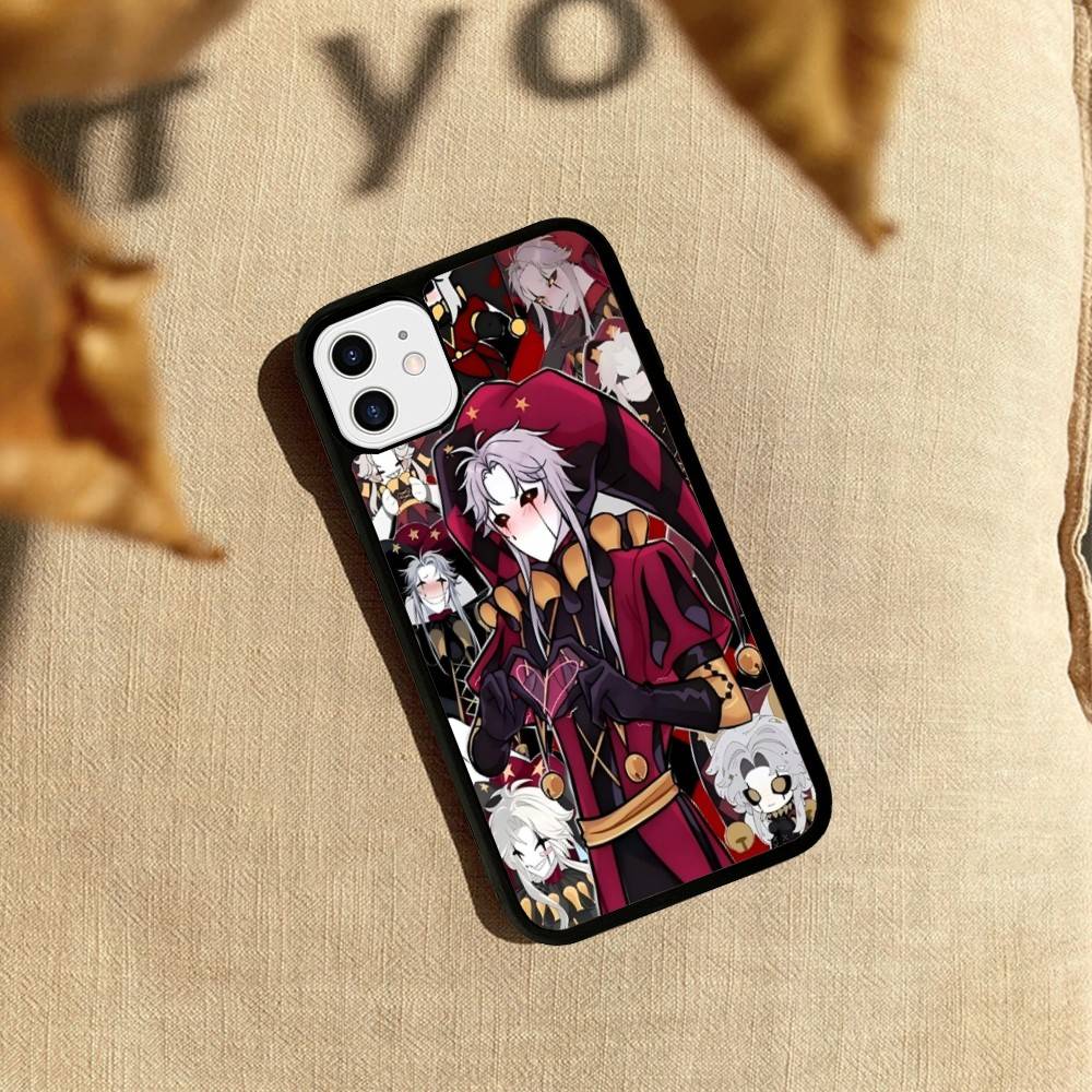 Anime The Freak Circus Pierrot Phone Case For IPhone 17 16 15 14 13 Plus 12 11 Pro Max PC+TPU Cases Back Cover