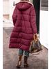 2023 Women's Extra Long Multi-Color Faux Fur Coat for Autumn and Winter