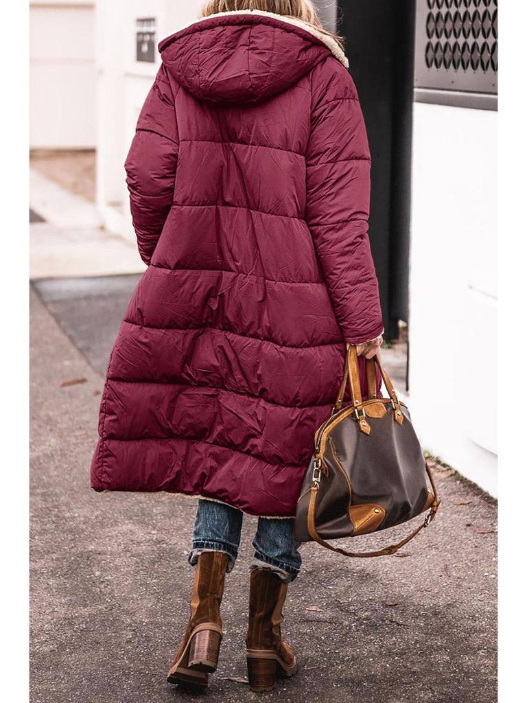 2023 Women's Extra Long Multi-Color Faux Fur Coat for Autumn and Winter