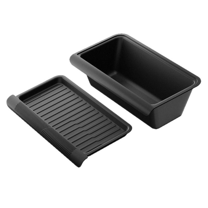 Tesla Model Y Überarbeiteter Stauraum unter dem Sitz und Organizer für die Mittelkonsole