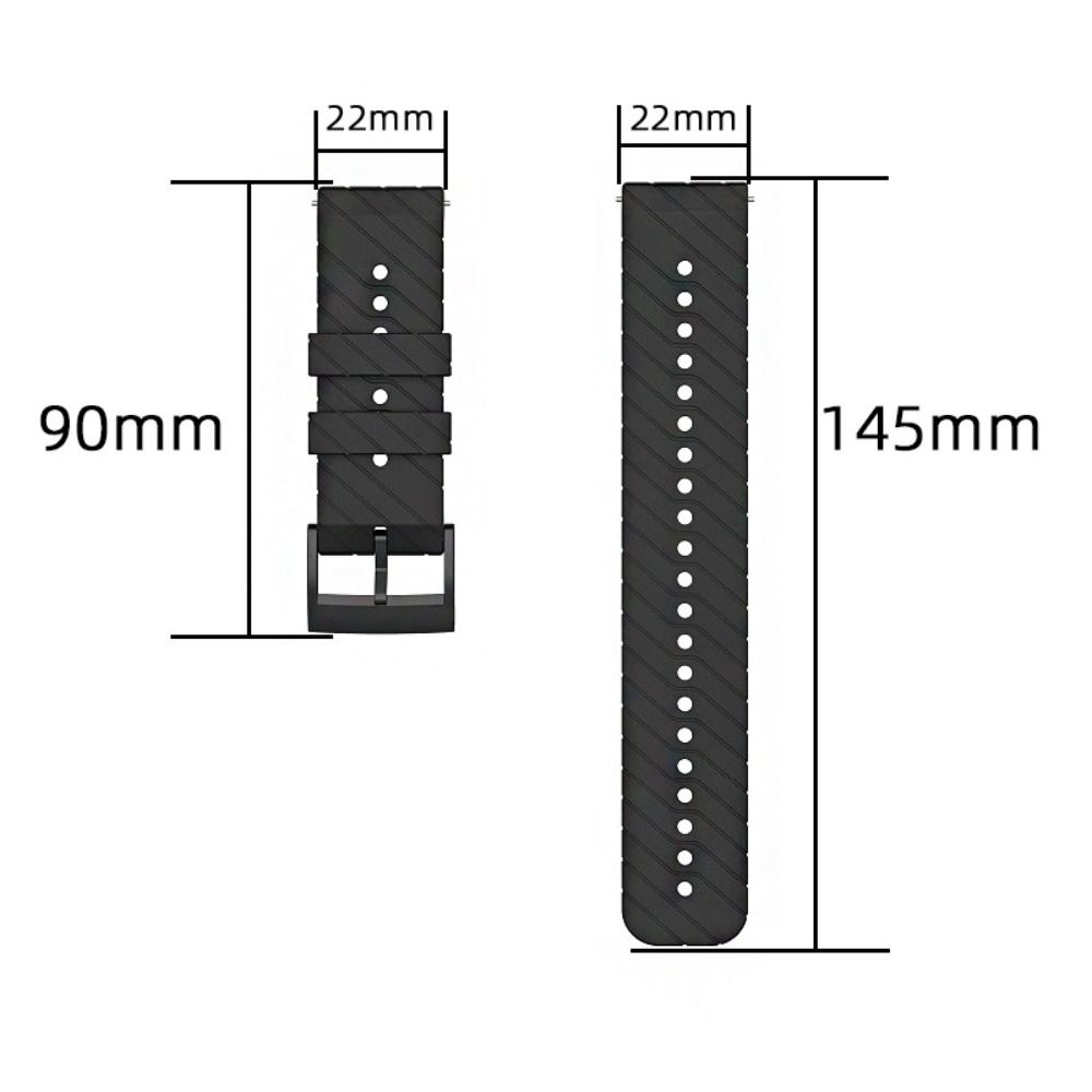 Adjustable Replacement Watchband 22mm Sports Wristband for HUAWEI GT2/3 For Garmin/Huawei/Samsung