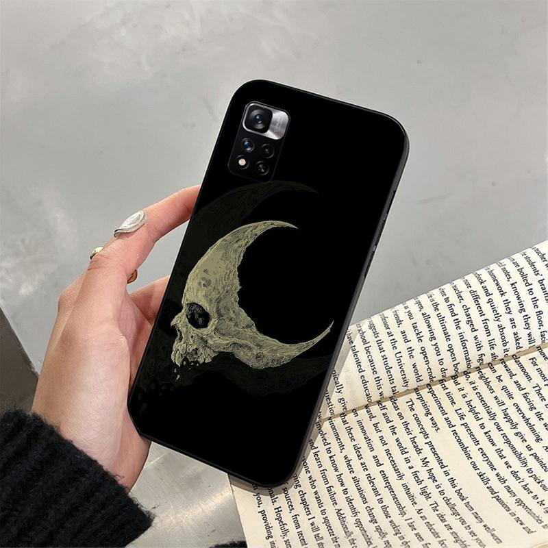 Skull Art Phone Case For Xiaomi Redmi note 13 12 Pro 11S 11 10 Pro 12S Redmi 13C 10 A1 A2 A3