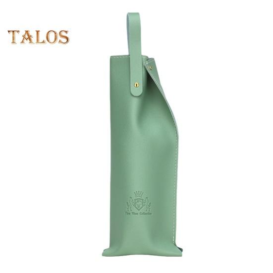 Wine Bag Elegant Stylish Champagne Wine Bottles Tote Carrier Fake Leather Wine Packaging Bag for Home