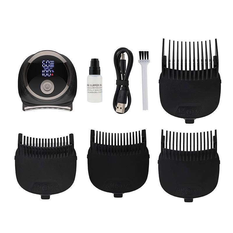 Men's Self-Charging Electric Hair Clipper with Two-Speed Adjustment & Digital Display