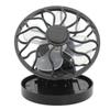 Clip-On Mini Solar Fan Solar Energy Panel Small Air Cooler Personal Outdoor Solar Fan  Camping
