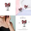 Copper Red Series Strawberry Pendant Charms Beaded Fit Original Mula Necklace Bracelet Jewelry Women Diy Fashion