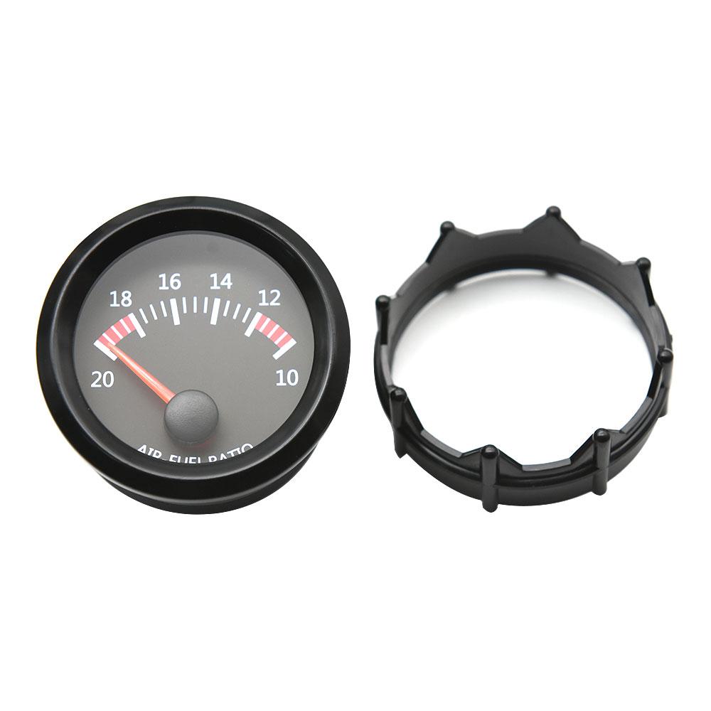 Car 52MM Air Fuel Ratio Gauge 12V Racing Air Fuel Meter Indicator with Narrow O2 Oxygen Sensor 0258006028 52MM Gauge Pod CUp
