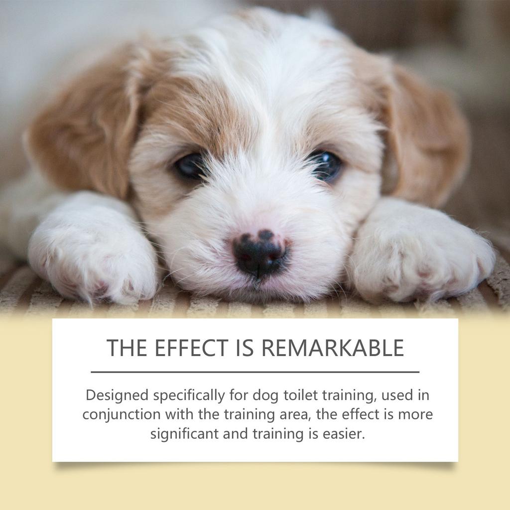 Pet Dog Inducer, Easy  Guide, Pet Pee In A Fixed, Dog Supplies Positioning Defecation Inducer Puppy Training Pee Pads 150ml