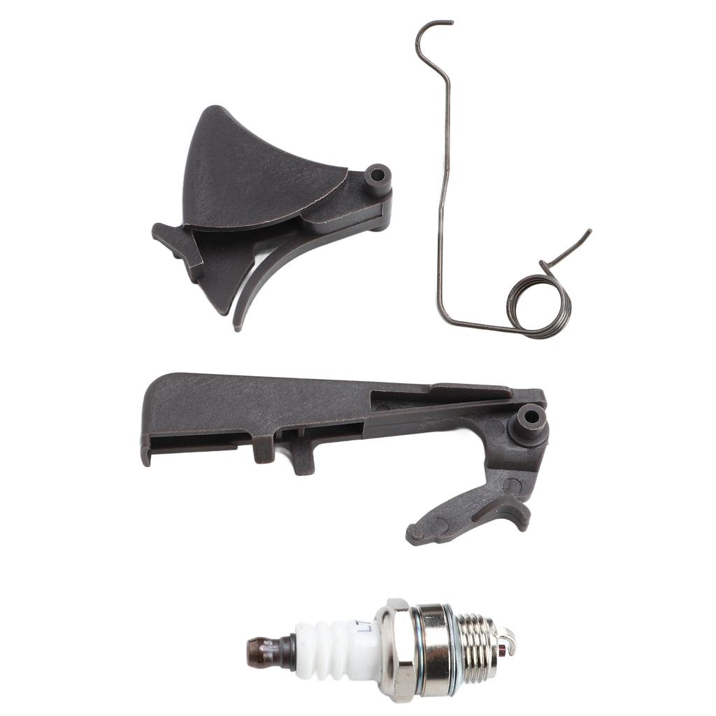 Benzin-Kettensäge Zündkerzen-Kit ABS Eisen Gashebel Zündkerze für Husqvarna 340 345 346XP 350 351 353 357XP 359