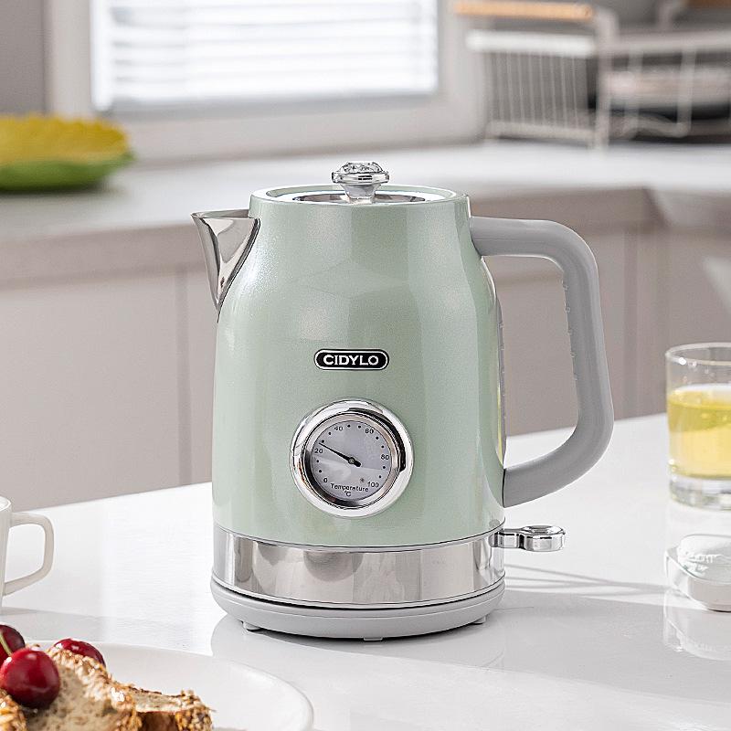 European Retro Electric Kettle: Automatic Power-off