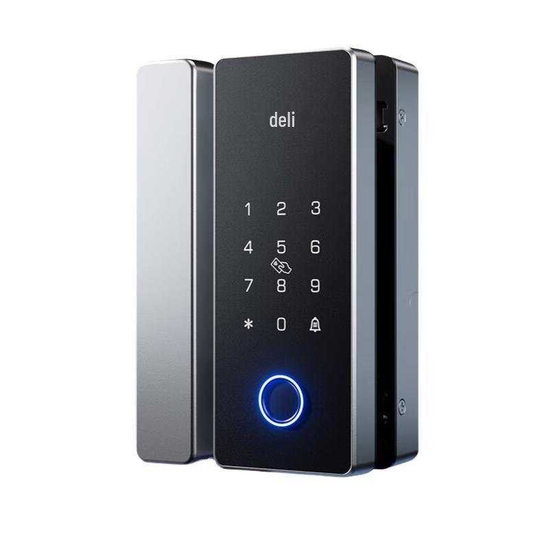 Deli AL103 Smart Fingerprint Glass Door Lock