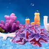 Resin Fake Underwater for Fish Tank Decor Aquarium Ornaments Reef Rock Coral Reef Aquatic Plants