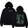 Rapper Frank Retro Graphic Hoodie Men Hip Hop
