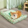 Frühlings- und Sommer-Hundehütte Kann nicht beißen Haustierbett Katzenmatte zum Schlafen Haustier Eispad Hundematte Kann abgenommen und gewaschen werden