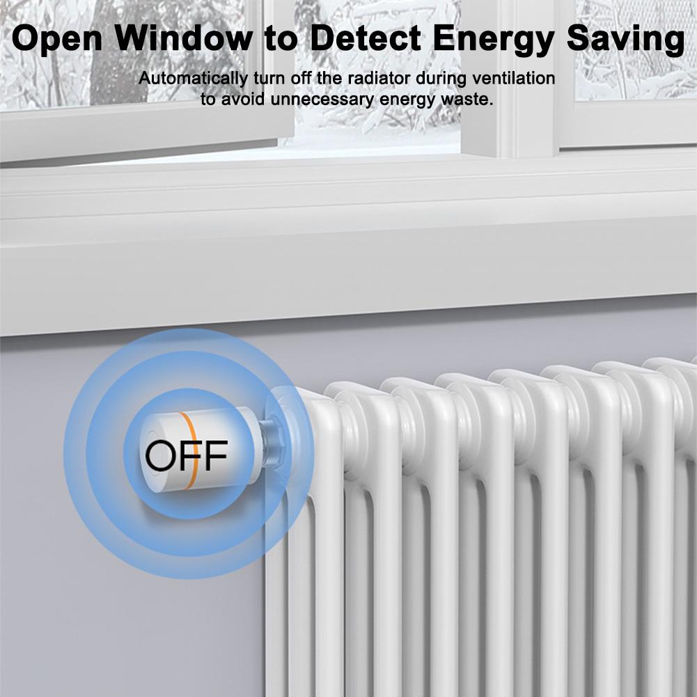 Temperature Control Valve For Tuya Smart WIFI Thermostatic Valve Smart Heating Valve Remote Control APP Home Improvement