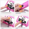 Portable Nail Drill Machine Electric Manicure Nail Polishing Head Kit For Gel Polish Professional Manicure Tool Salon Equipment