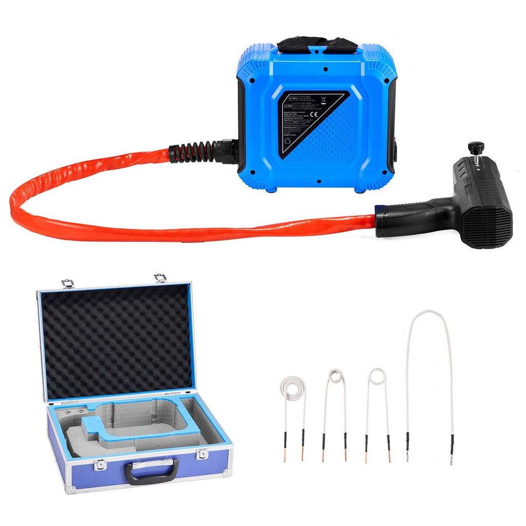 Induction Heater Bolt Removal, 1800W 230V Magnetic Induction Heater Kit, Handheld Nut Buster Tool, Mini Heating Machine for Rusty Screw Removing, Car