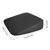 Wedge Seat Cushion 6/8CM Ergonomic Heightening Sloping Seat Booster Cushion Improve Driving Vision For Car Office Seat