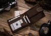 Men's leather wallet N992L-CHM-HORSE-BL BROWN
