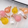 SHAQINUO Small Bulb Lip Honey Transparent Water Glass Lip Glaze Pearlescent Fine Flash Mirror Doe Lips Moisturizing