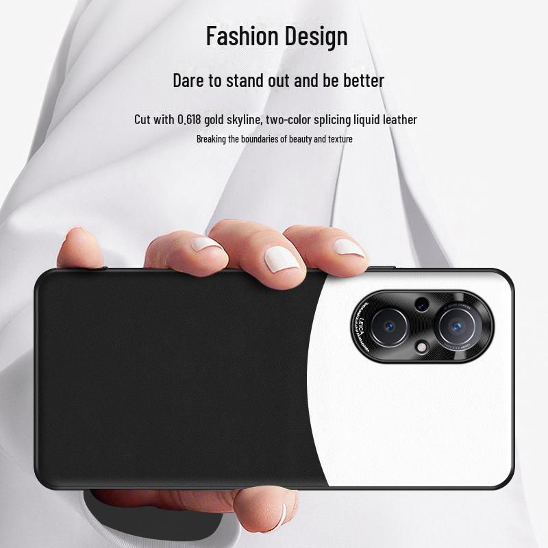 Capa de Couro Líquido Honor 50se: Capa Protetora Anti-queda e Anti-incrustante
