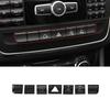 Autocollants Boutons De Climatiseur De Console De Voiture, Garniture Pour Mercedes Benz Gla, Xachcla, C117, Classe A B, W176