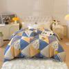 Vintage Floral Duvet Cover Boho Garden Style Comforter Cover with Zipper Queen Bedding for All Season Soft Breathable Easy Care