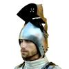 Medieval Pigface Fully Functional 20 Gauge Steel Head Armor Battle Ready Armor Helmet Gift