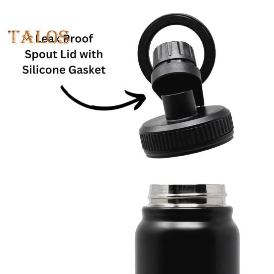 2-in-1 Insulated Cup Lid Leak-proof Water Bottle Spout Lid Magnetic Phone Holder Multifunctional Phone Stand Bottles Lid