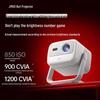 JMGO N1 Pro 4K Проектор з гімбалом та трьома кольорами лазера (версія CN)