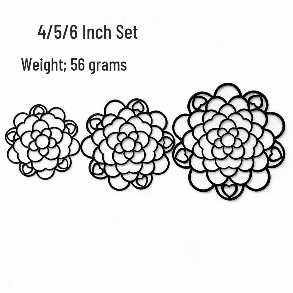 Foldable Metal Laser-Cut Floral Arrangement Grid – Trending Flower Arranging Aid