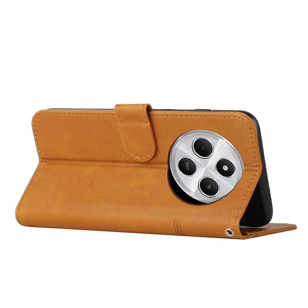 For Xiaomi Poco C75 4G/Redmi 14R 5G/14C 4G Case Stand Flip Protective Leather Phone Cover