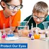 10 Pairs Safety Glasses, Flexible Anti-Slip Side Shields, Fits Medium To Large Eyeglasses with Clear Lenses