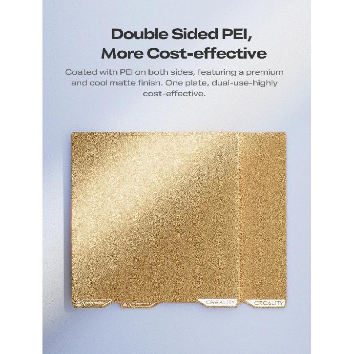 Creality Original K2/K2 PRO PEI Double Sided Frosted Build Plate High Strength Premium PEl Powder Coating 3D Printer Parts