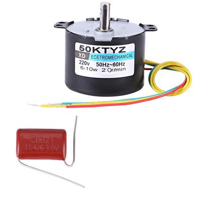 Moteur Synchrone à Aimant Permanent AC220V 10W 0.5A CWCCW 20tr/min