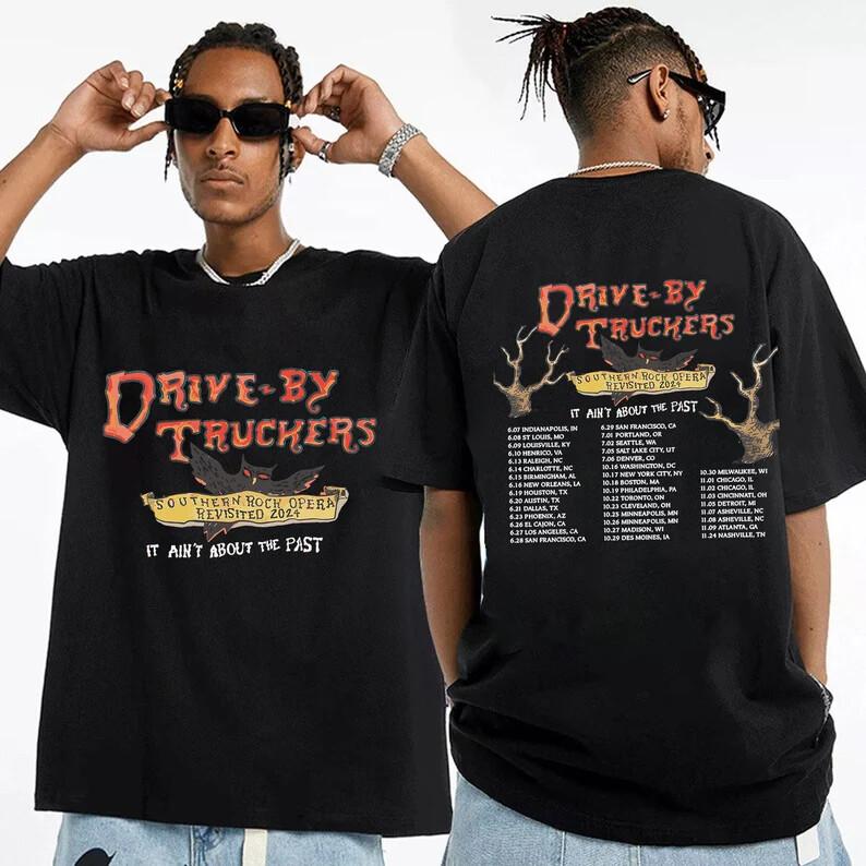 Drive-By Truckers Southern Rock Opera Revisited 2024 Tour t-Shirt Unisex T-Shirt L
