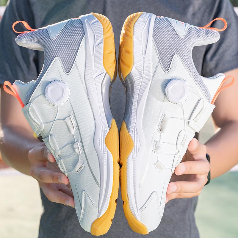 Badminton Shoes Men's and Women's Shoes Mesh Breathable Wear-resistant Non-slip Professional Competition Training Sports Shoes