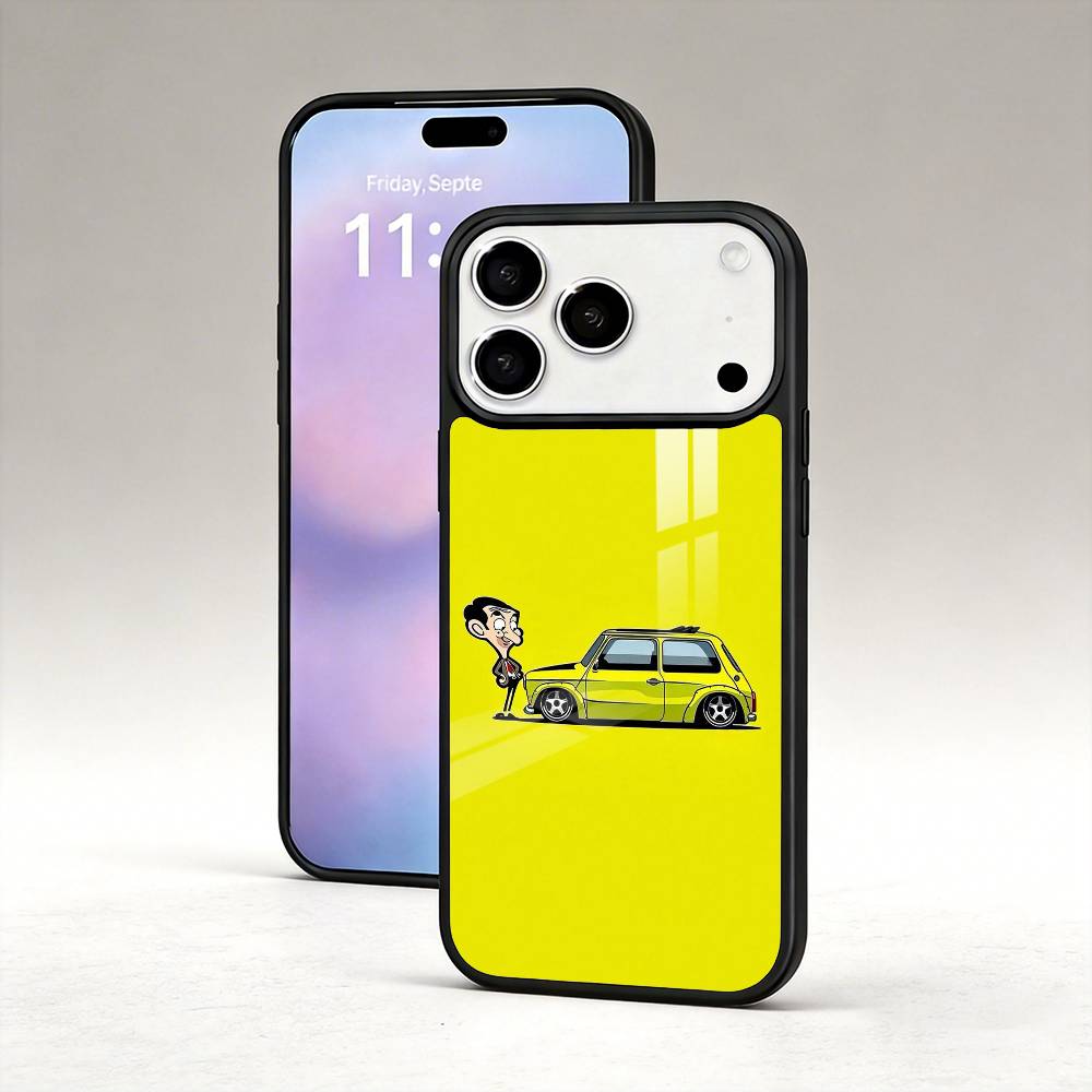 Funny C-Classic M-Mr B-Bean Phone Case For iPhone17,16,15,14,13,12,Pro,Max,Magnetic For Magsafe Wireless Charging
