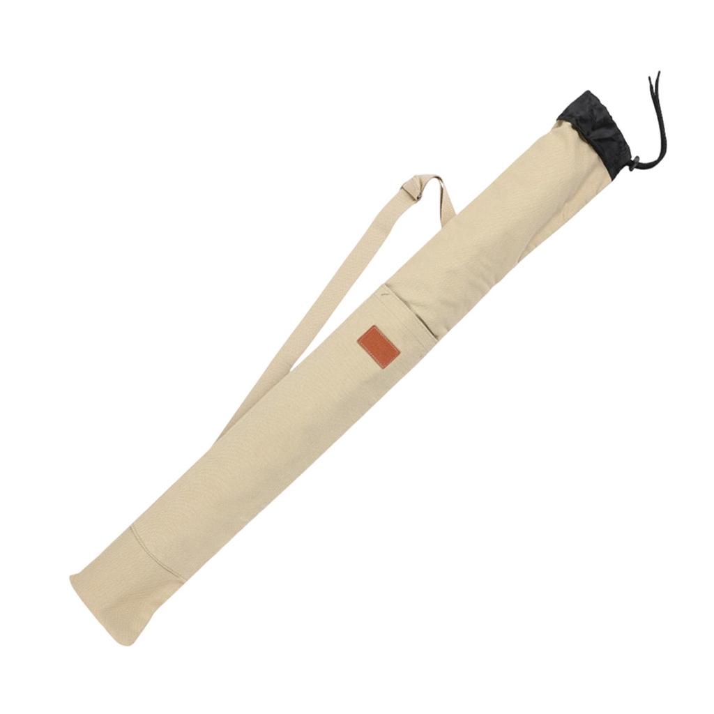 Fishing Rod Resistant Canvas Pouch Lightweight Large Capacity Travel Carry Gear Organizer