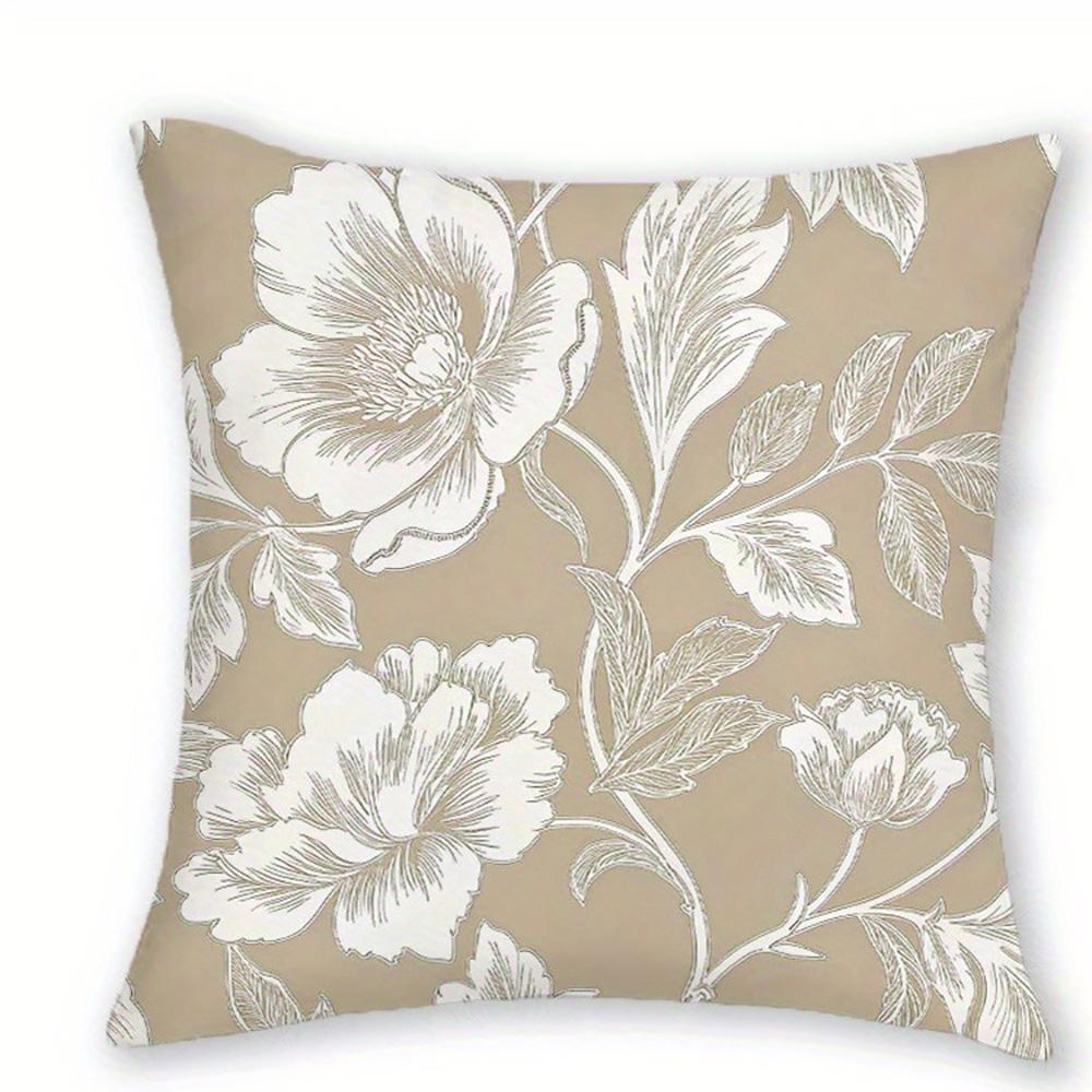 Floral-Patterned Pillowcases: Enhance Your Home Decor with Elegant Style Sofa cushion cover home room decoration