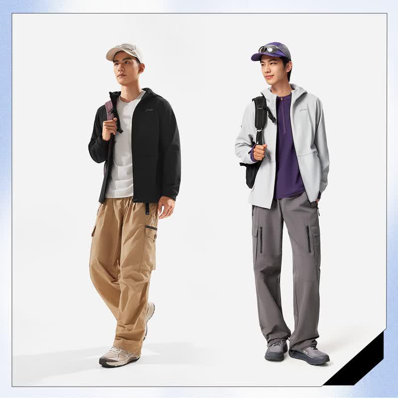 LI-NING Men s DVB27-3 Knitted Sports Jacket XXL