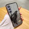 Gradient Glitter Butterfly Quicksand Phone Case For Samsung A15 A35 A55 A25 A05S A54 A34 A24 A14 A13 A33 A53 Soft Silicone Cover