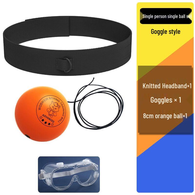 YTYIN Head-mounted Boxing Reflex Ball