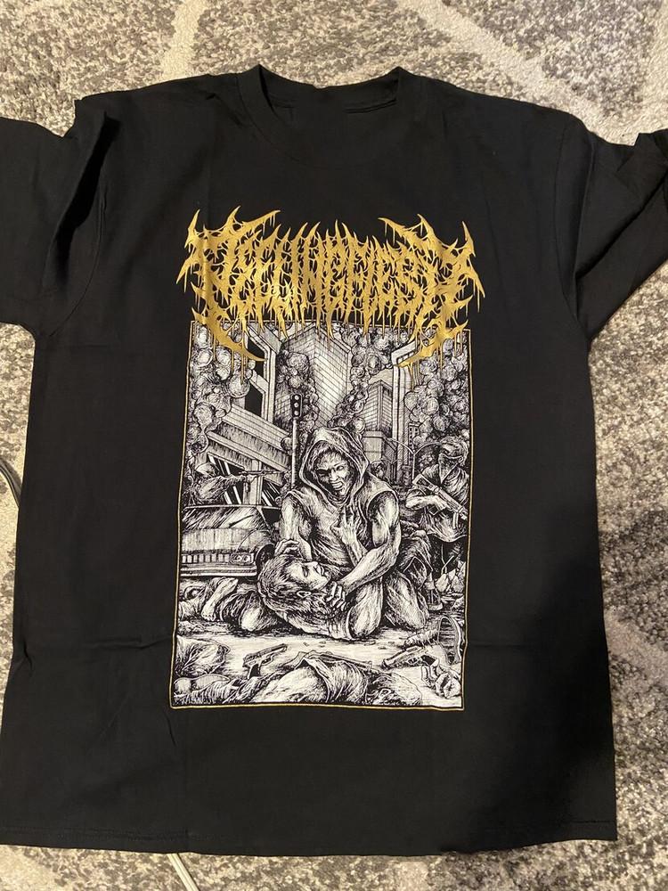 PeelingFlesh Gift For Friends Black T-Shirt Cotton All Size NEW33 Unisex T-Shirt S