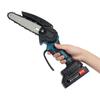 6-Zoll-Mini-Kettensäge kabellos mit 2 Akkus, Mini-Elektrokettensäge mit Sicherheitsschloss, handgeführte kleine Kettensäge zum Baumschneiden und Holzschneiden