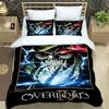 Overlord Cartoon Printed Bedding Sets Exquisite Bed Supplies Set Duvet Cover Bed Comforter Set Bedding Set Luxury Birthday Gift