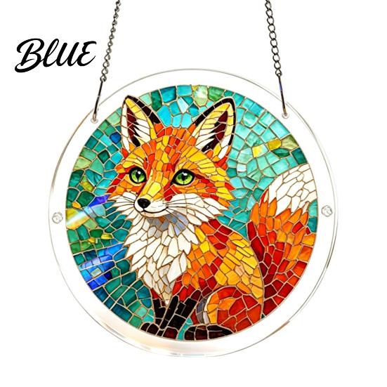 Hanging Window Decoration Acrylic Puzzle Suncatcher Stained Glass Ornaments DIY Jigsaw Sun Handmade Art Catcher Kit for Home Garden Decor