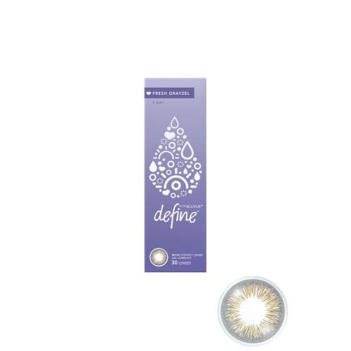 

1-Day Acuvue Define Moist Fresh Gray Zel, 30 линз, BC 8.5, PWR -5.00
